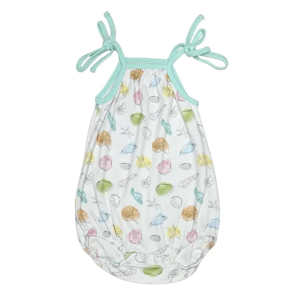 Nola Tawk Let's Shell-ebrate‎ Shoulder-Tie Onesie